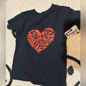24m Dino Heart shirt